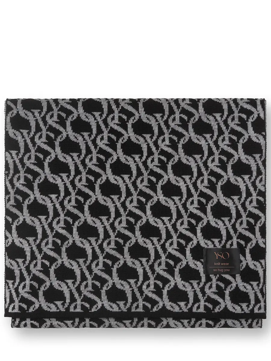 Шарф шерстяной