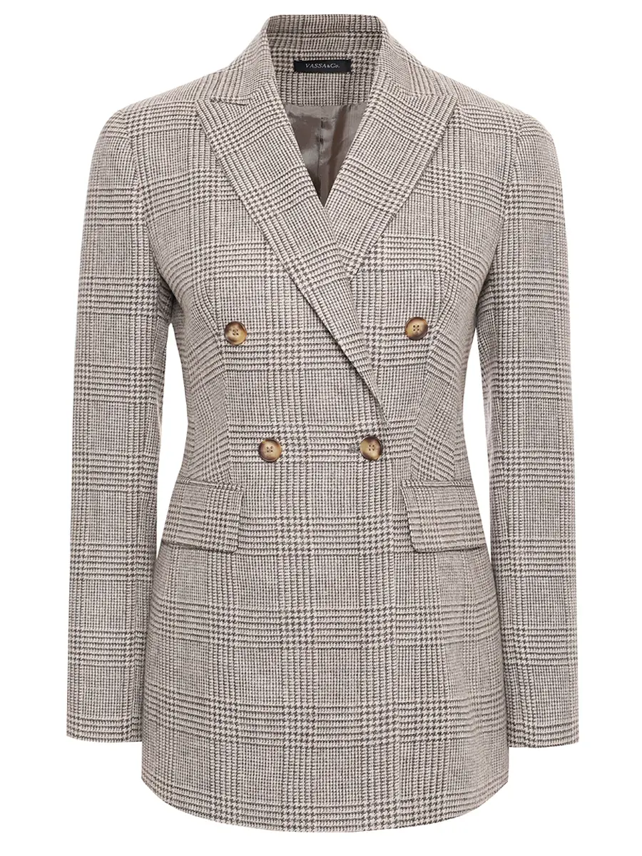 Жакет шерстяной