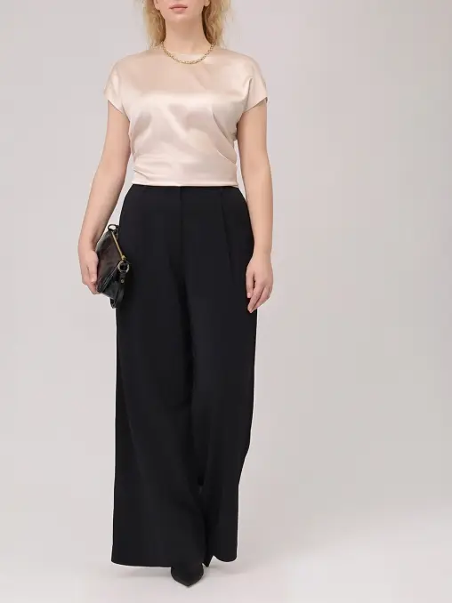 Топ атласный VASSA&CO