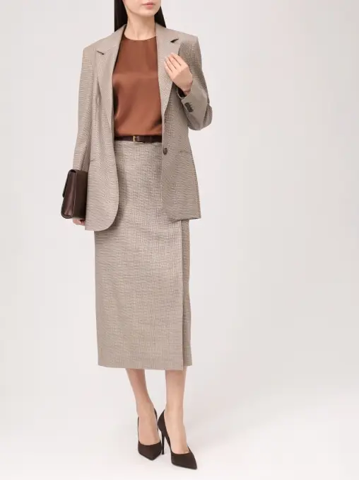 Топ атласный VASSA&CO