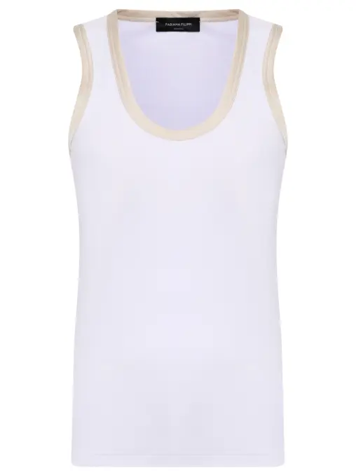 Топ хлопковый FABIANA FILIPPI