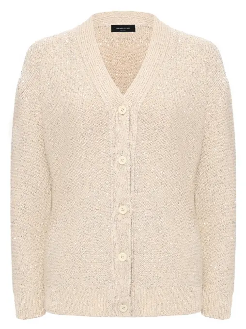 Кардиган из смесового трикотажа FABIANA FILIPPI