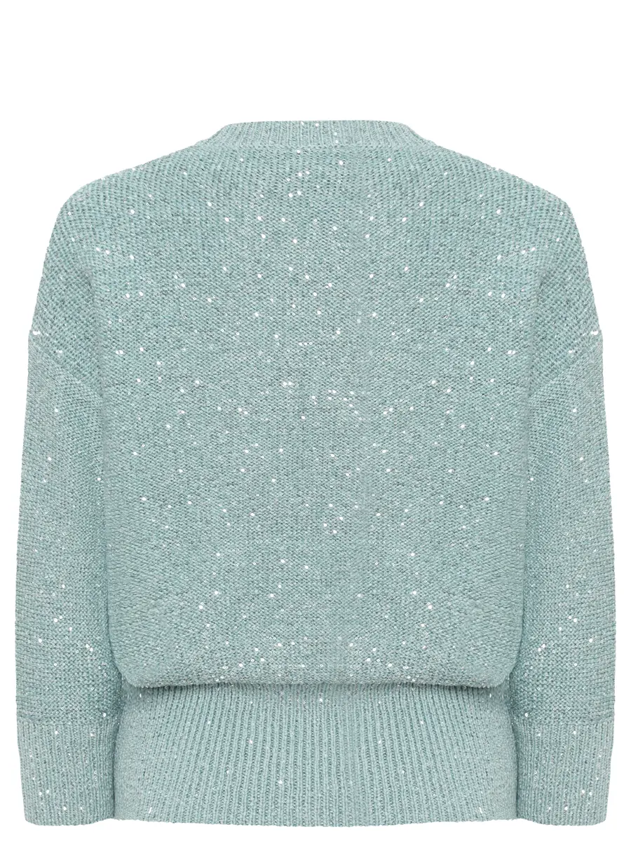 Джемпер с пайетками