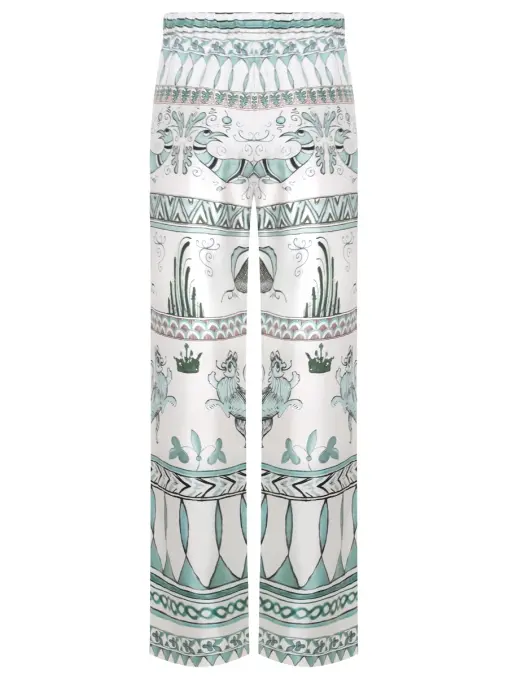 Брюки шелковые FABIANA FILIPPI