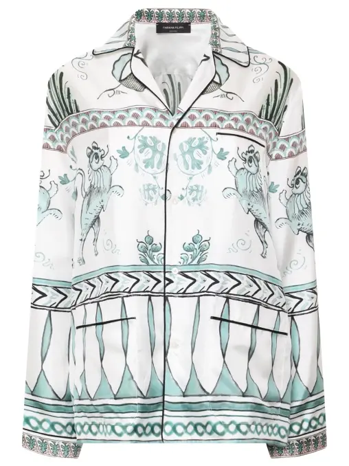 Рубашка шелковая FABIANA FILIPPI