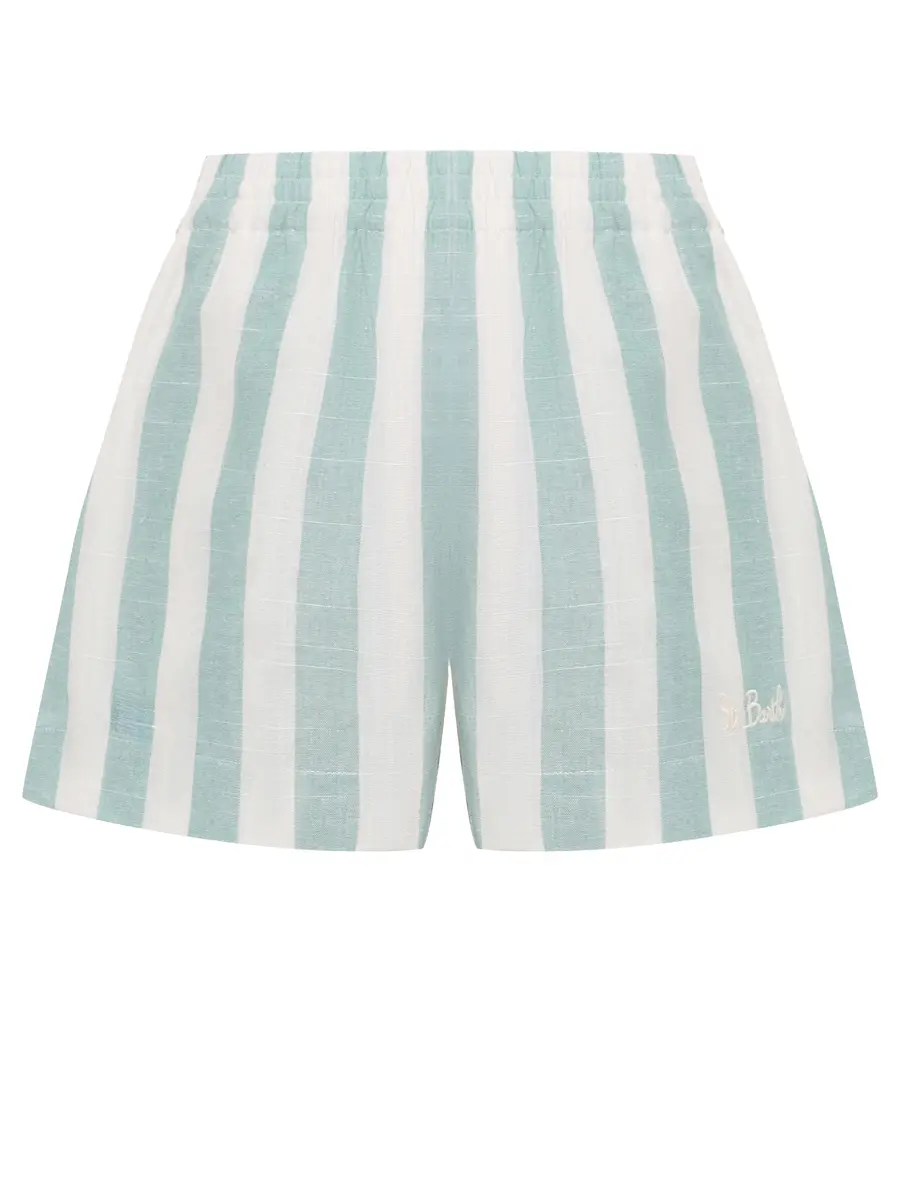 Шорты в полоску