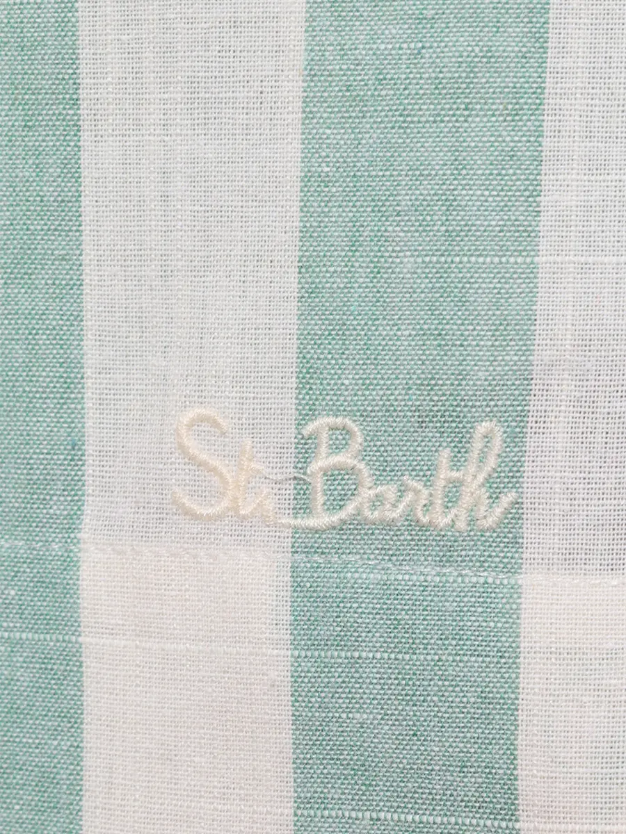 Шорты в полоску