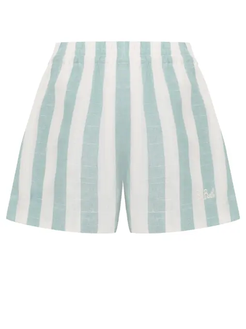 Шорты в полоску MC2 SAINT BARTH