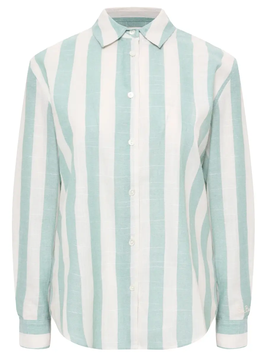 Рубашка в полоску