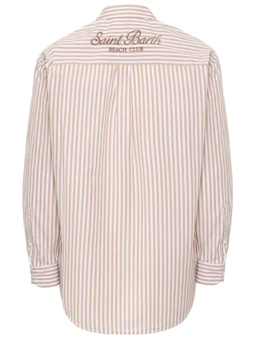Рубашка хлопковая MC2 SAINT BARTH