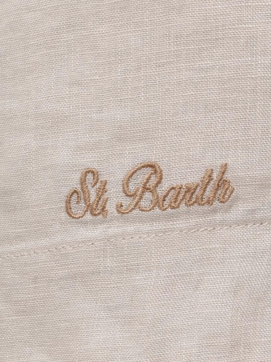 Шорты льняные