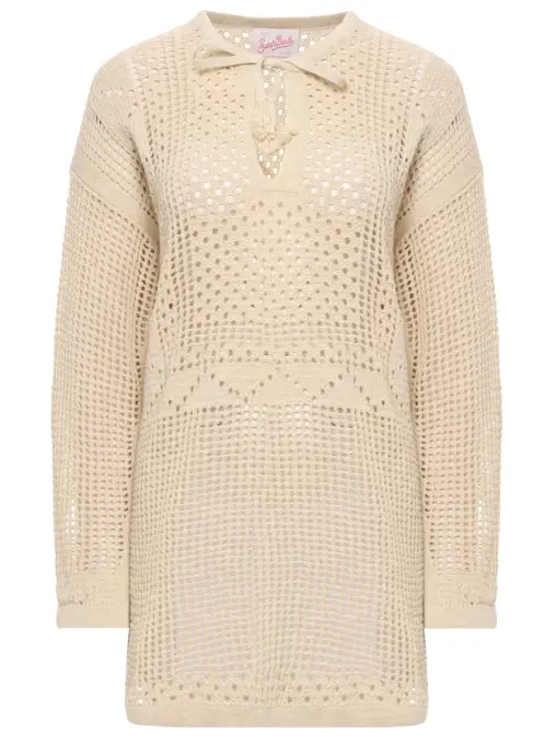 Платье хлопковое MC2 SAINT BARTH