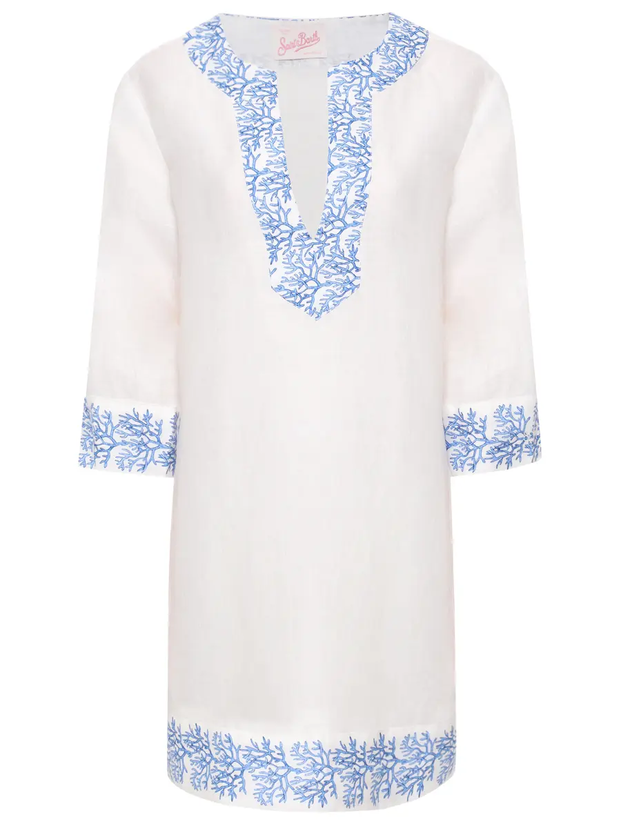 Платье льняное