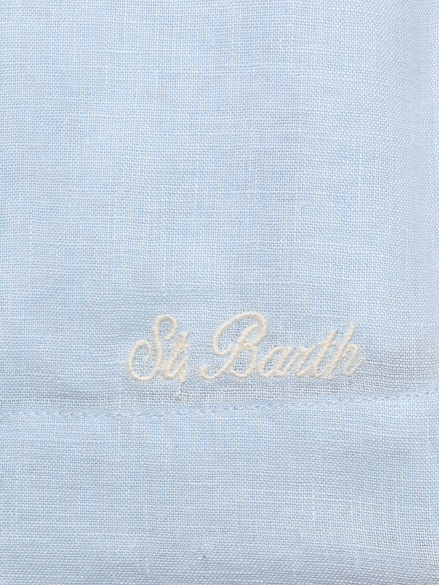 Шорты льняные