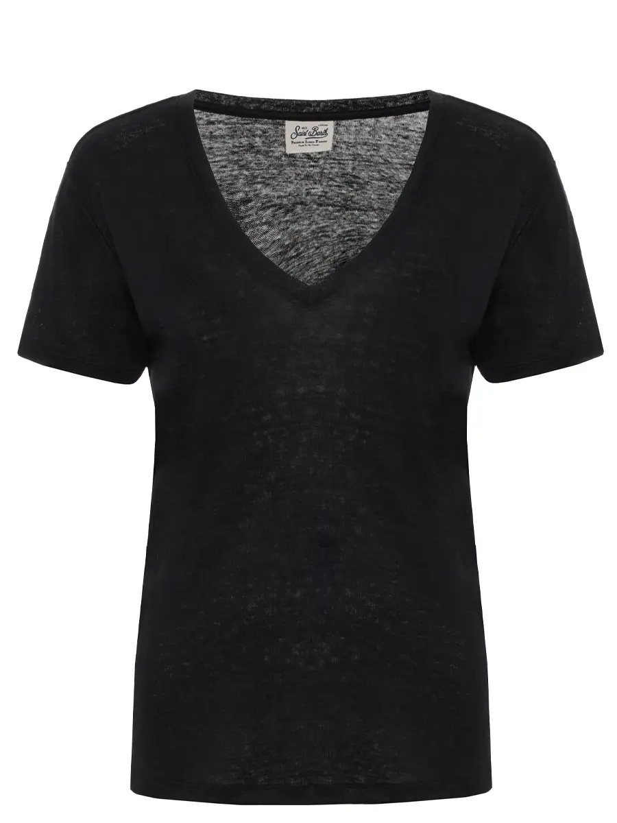 Футболка льняная