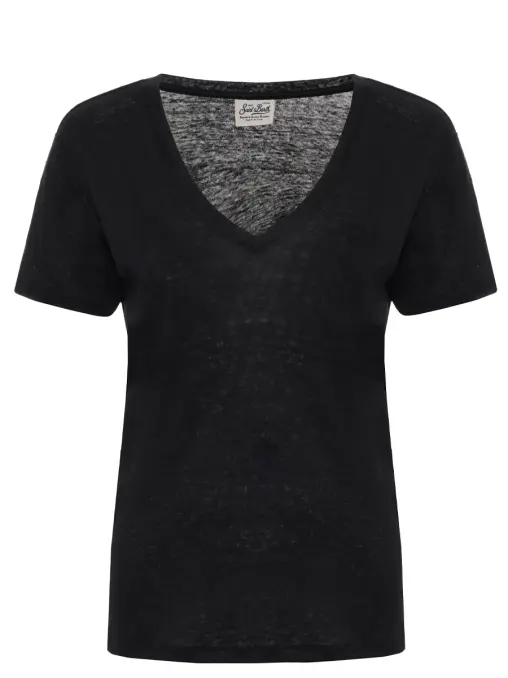 Футболка льняная MC2 SAINT BARTH