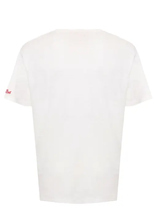 Футболка льняная MC2 SAINT BARTH