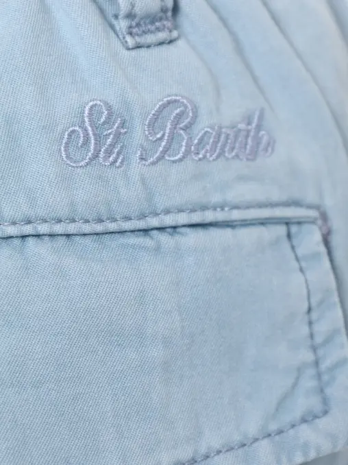 Брюки хлопковые MC2 SAINT BARTH