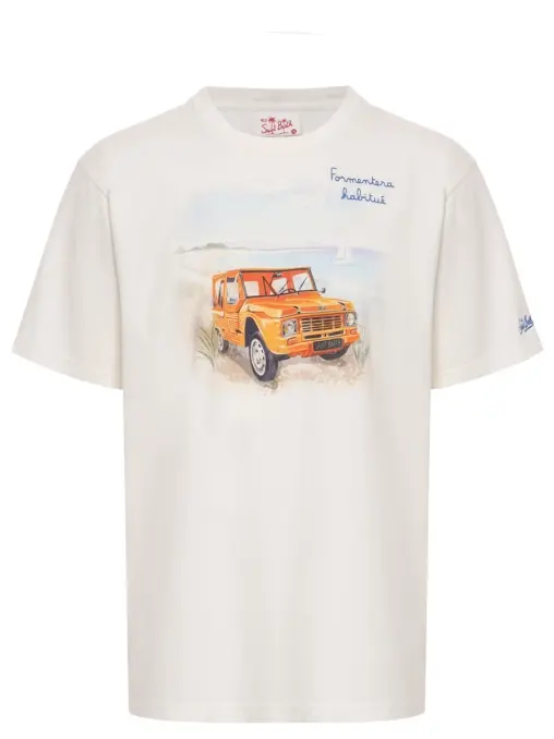 Футболка хлопковая MC2 SAINT BARTH