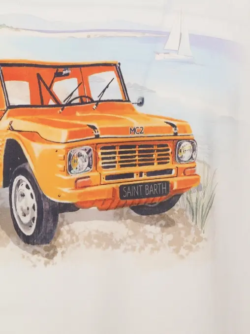 Футболка хлопковая MC2 SAINT BARTH