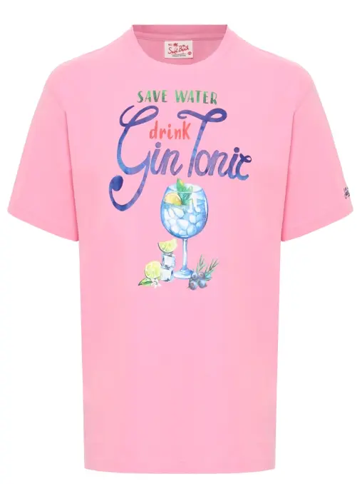 Футболка хлопковая MC2 SAINT BARTH