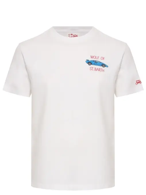 Футболка хлопковая MC2 SAINT BARTH