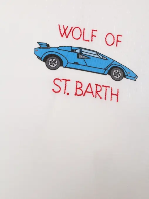 Футболка хлопковая MC2 SAINT BARTH