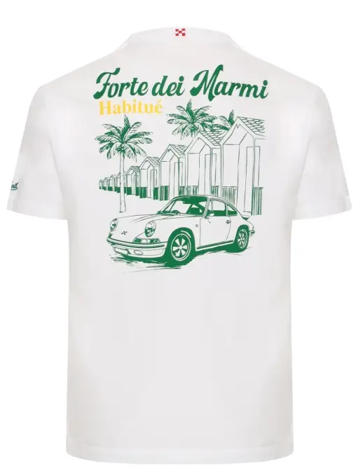 Футболка хлопковая MC2 SAINT BARTH