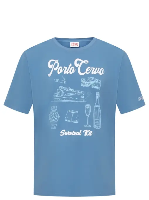 Футболка хлопковая MC2 SAINT BARTH