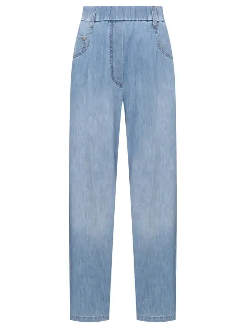 Джинсы хлопковые BRUNELLO CUCINELLI