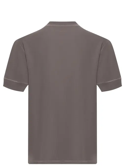 Поло хлопковое BRUNELLO CUCINELLI