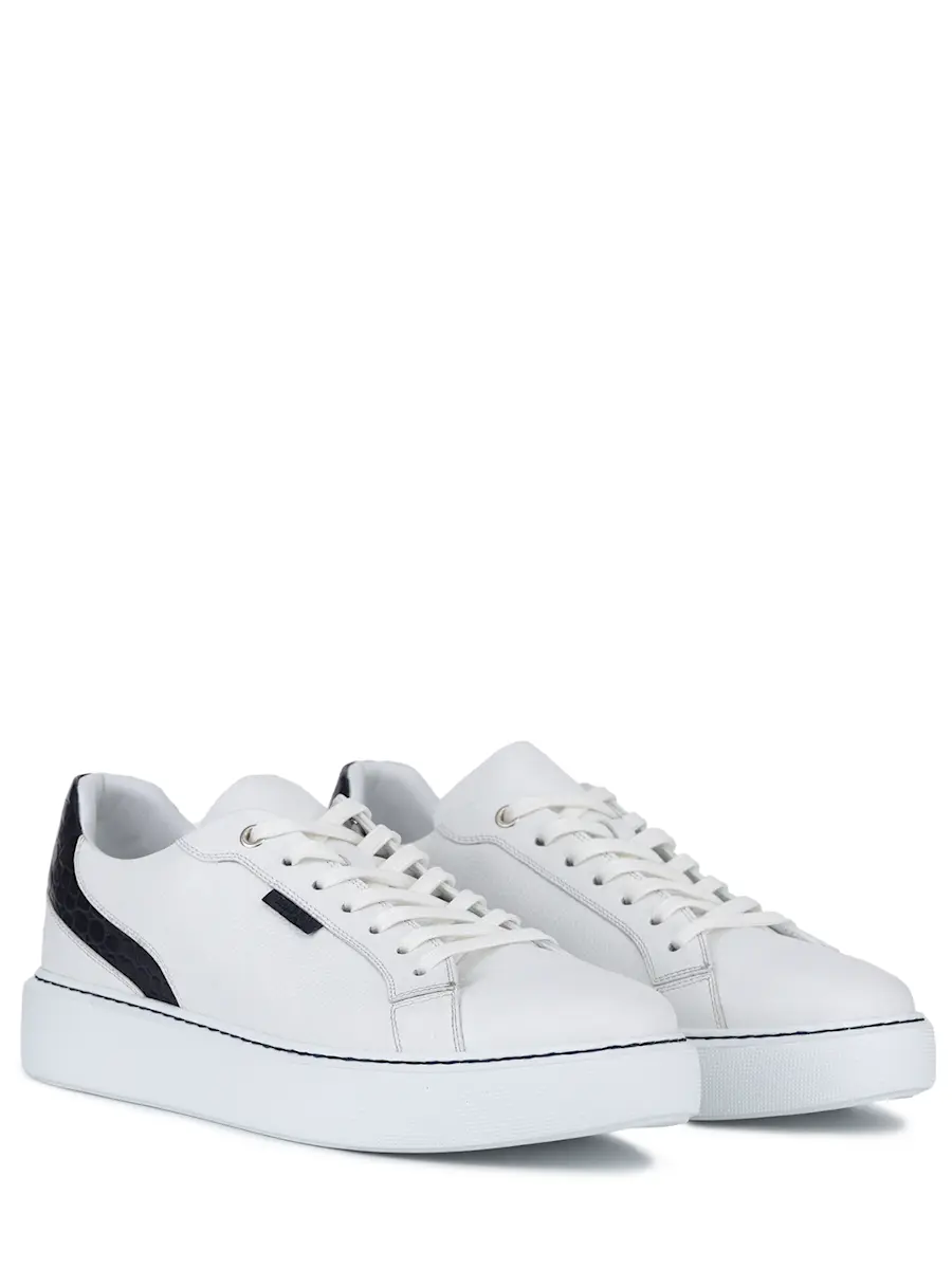 Кеды кожаные