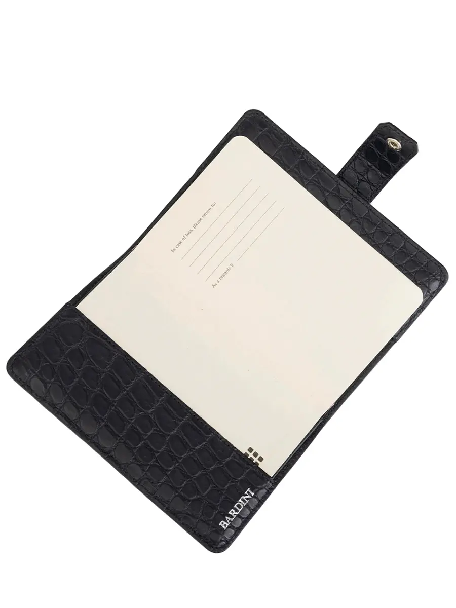 Обложка для ежедневника из кожи крокодила