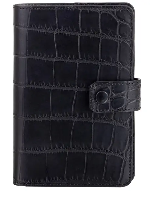 Обложка для ежедневника из кожи крокодила BARDINI