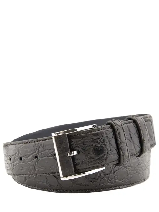 Ремень из кожи крокодила BARDINI