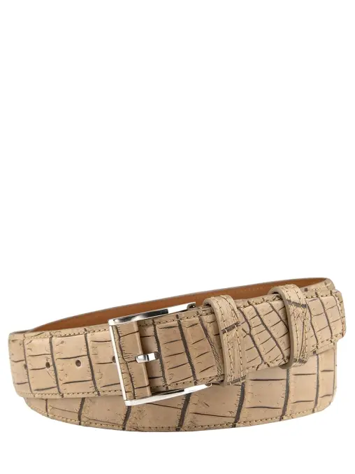 Ремень из кожи крокодила BARDINI