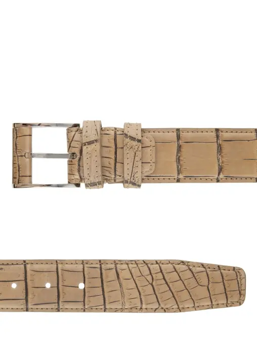 Ремень из кожи крокодила BARDINI