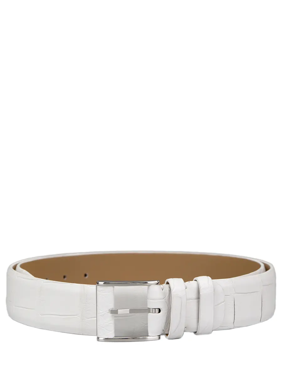 Ремень из кожи крокодила