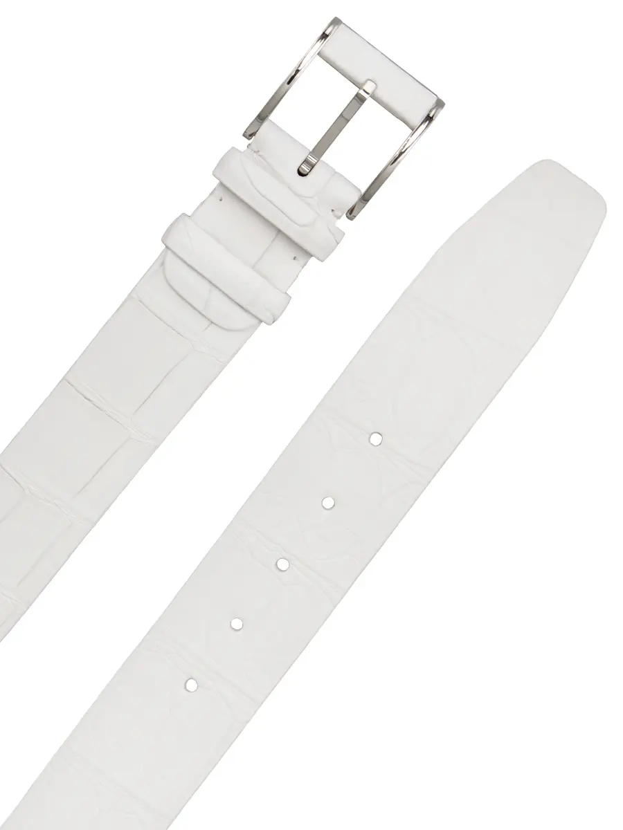 Ремень из кожи крокодила