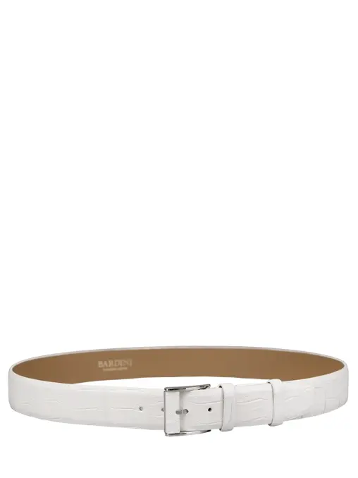 Ремень из кожи крокодила BARDINI