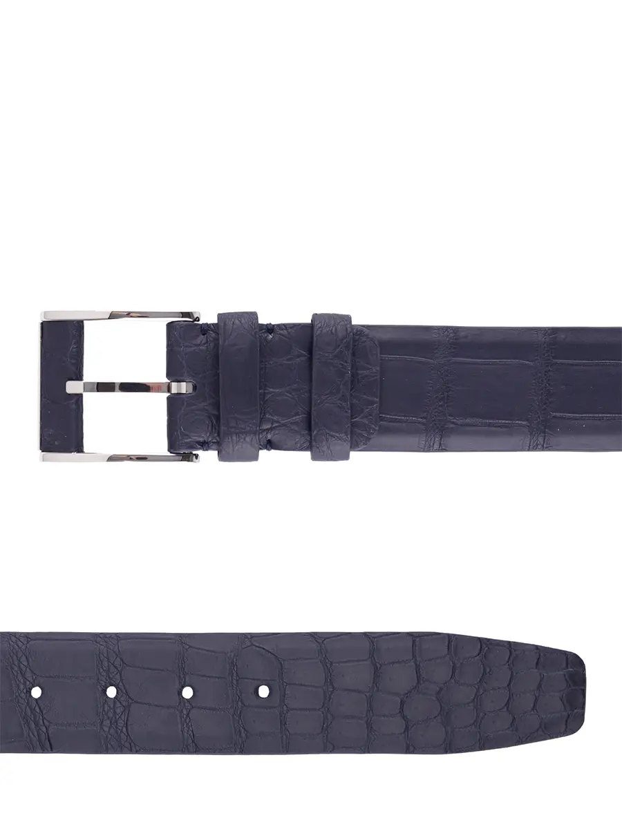 Ремень из кожи крокодила