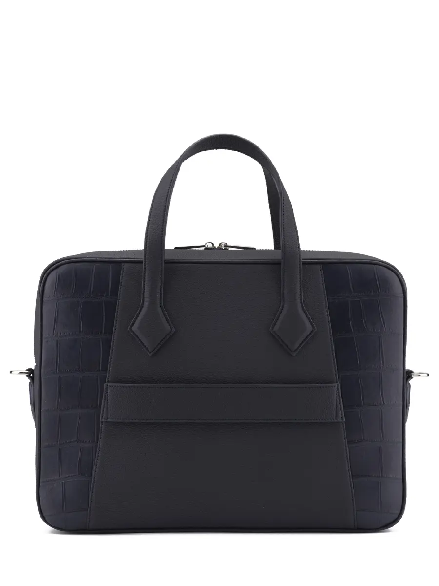 Сумка с кожей крокодила