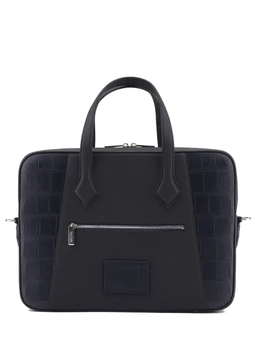 Сумка с кожей крокодила BARDINI