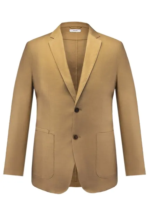 Пиджак изо льна и хлопка BARDINI