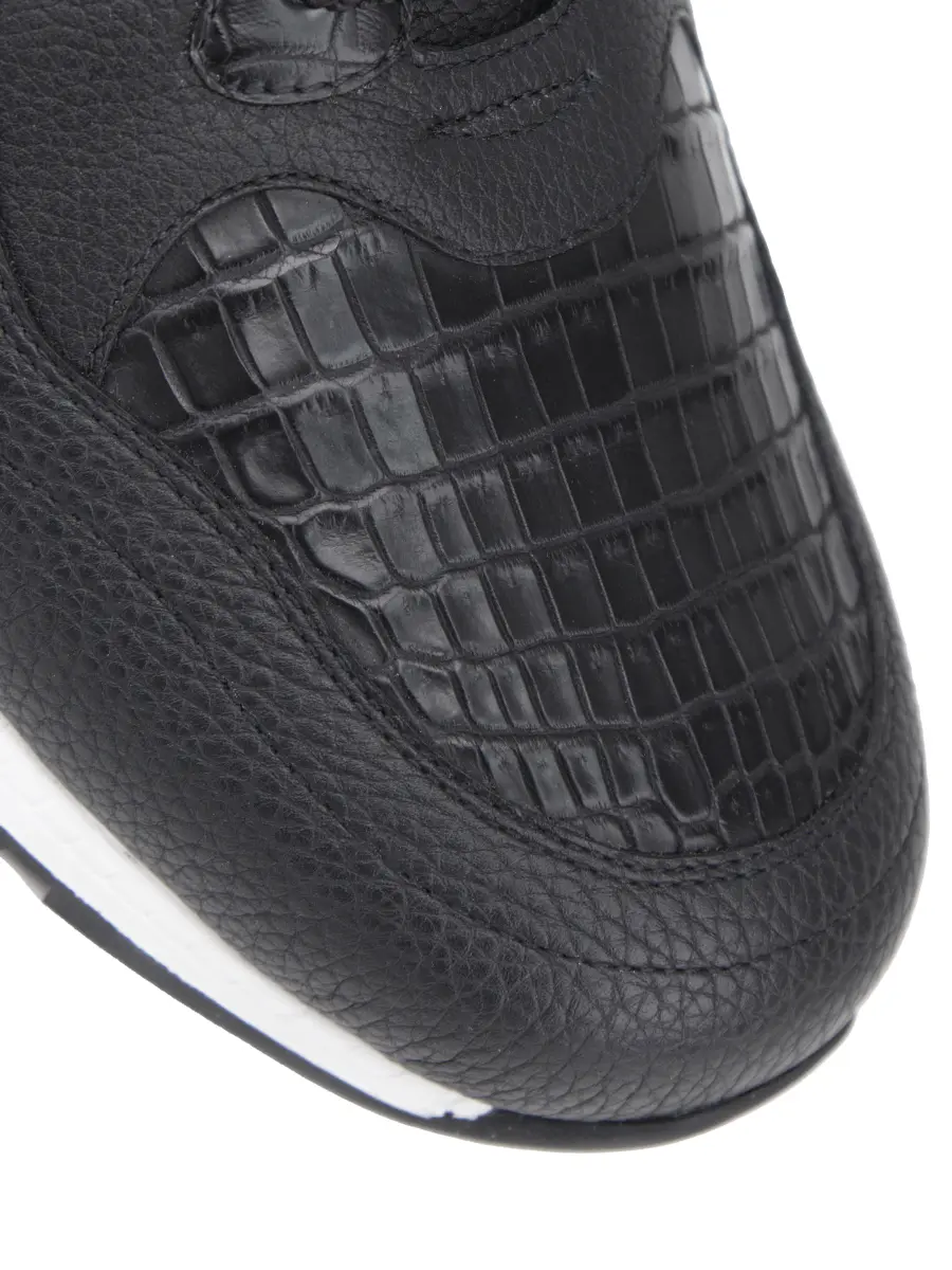 Кроссовки кожаные