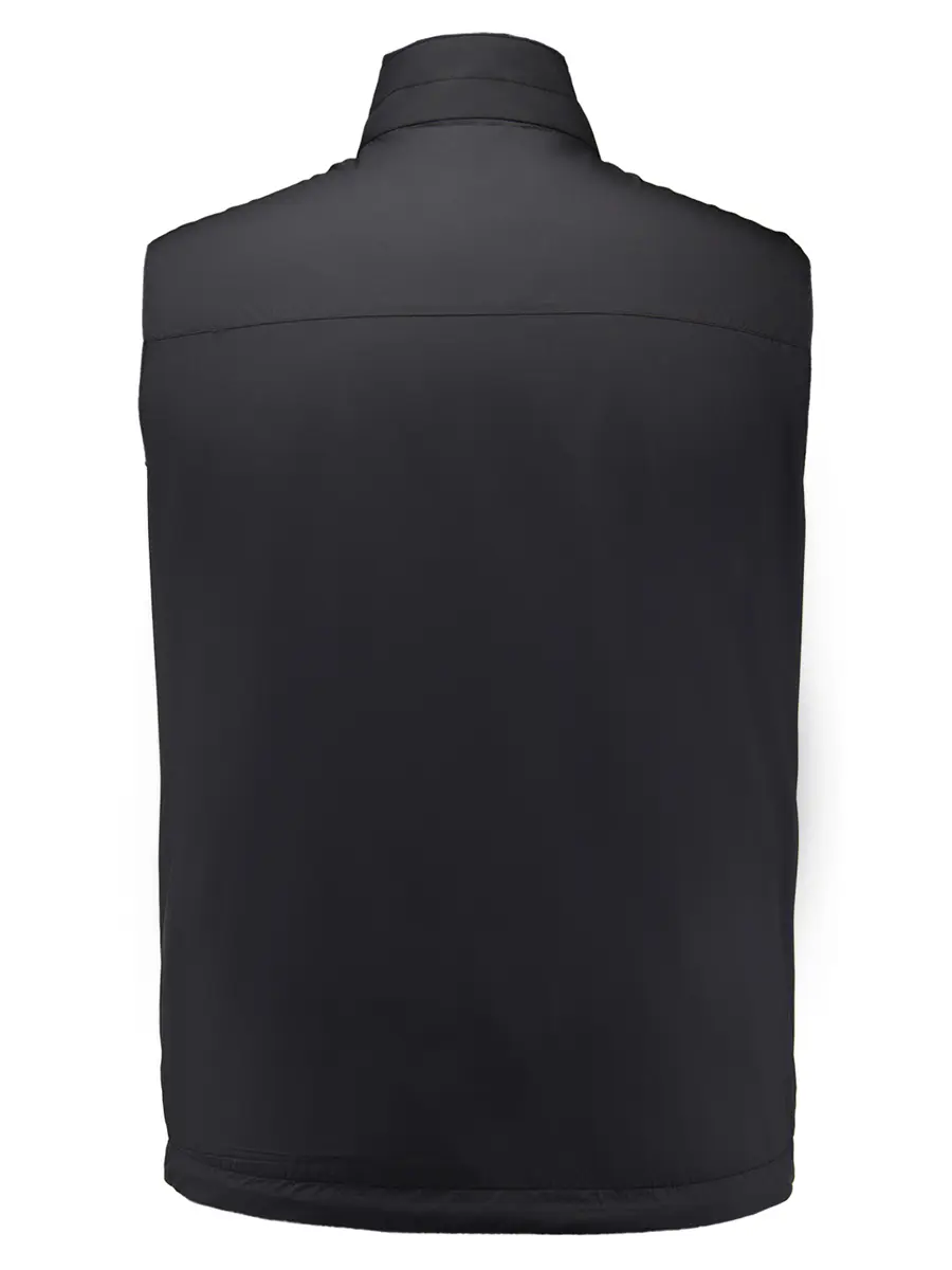 Жилет однотонный