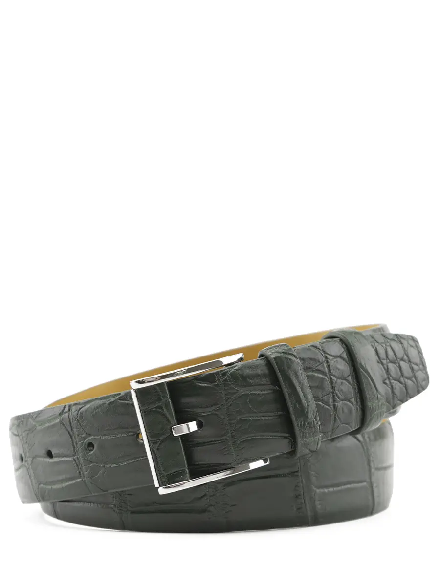 Ремень из кожи крокодила