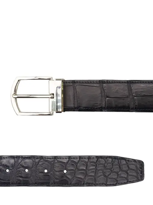Ремень из кожи крокодила BARDINI