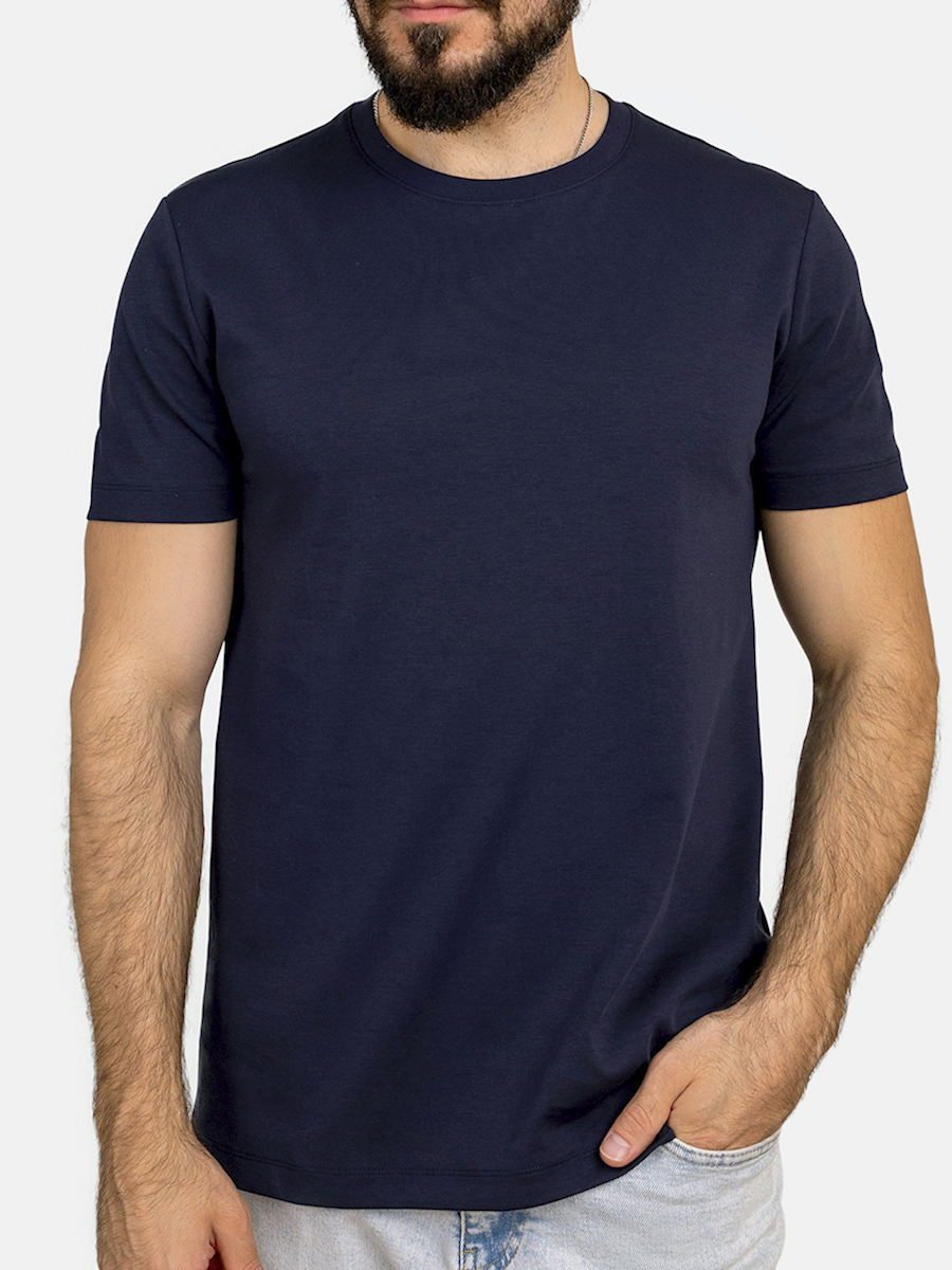 Футболка однотонная