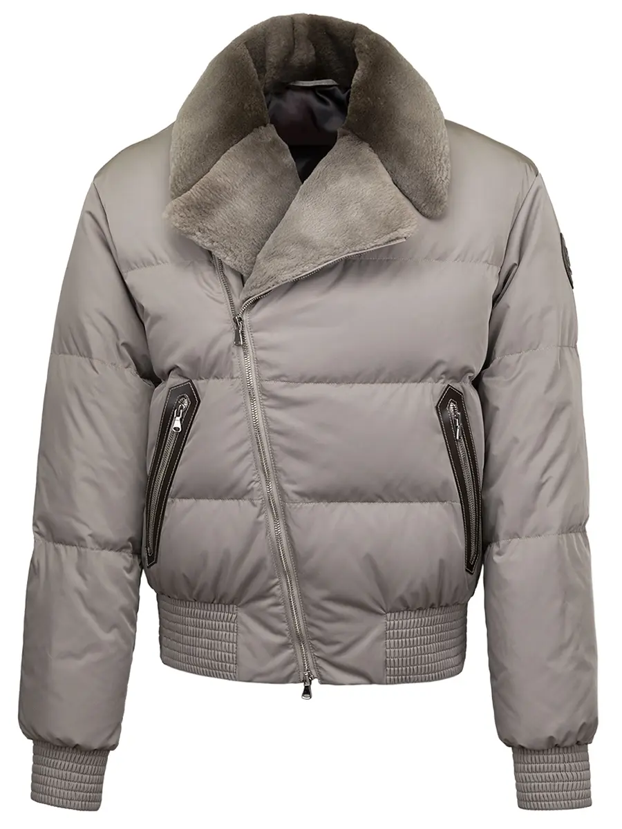 Пуховик стеганый